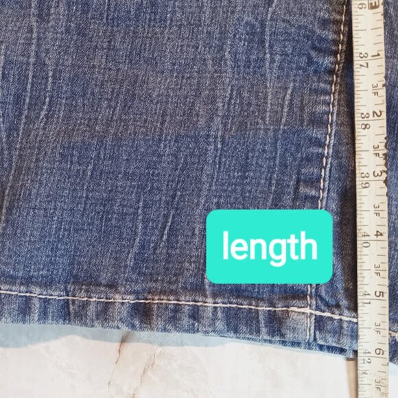 WOMENS SIZE 14 AMETHYST JEANS DENIM - Picture 4 of 10